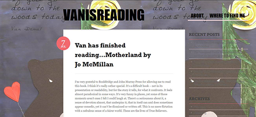Van Is Reading